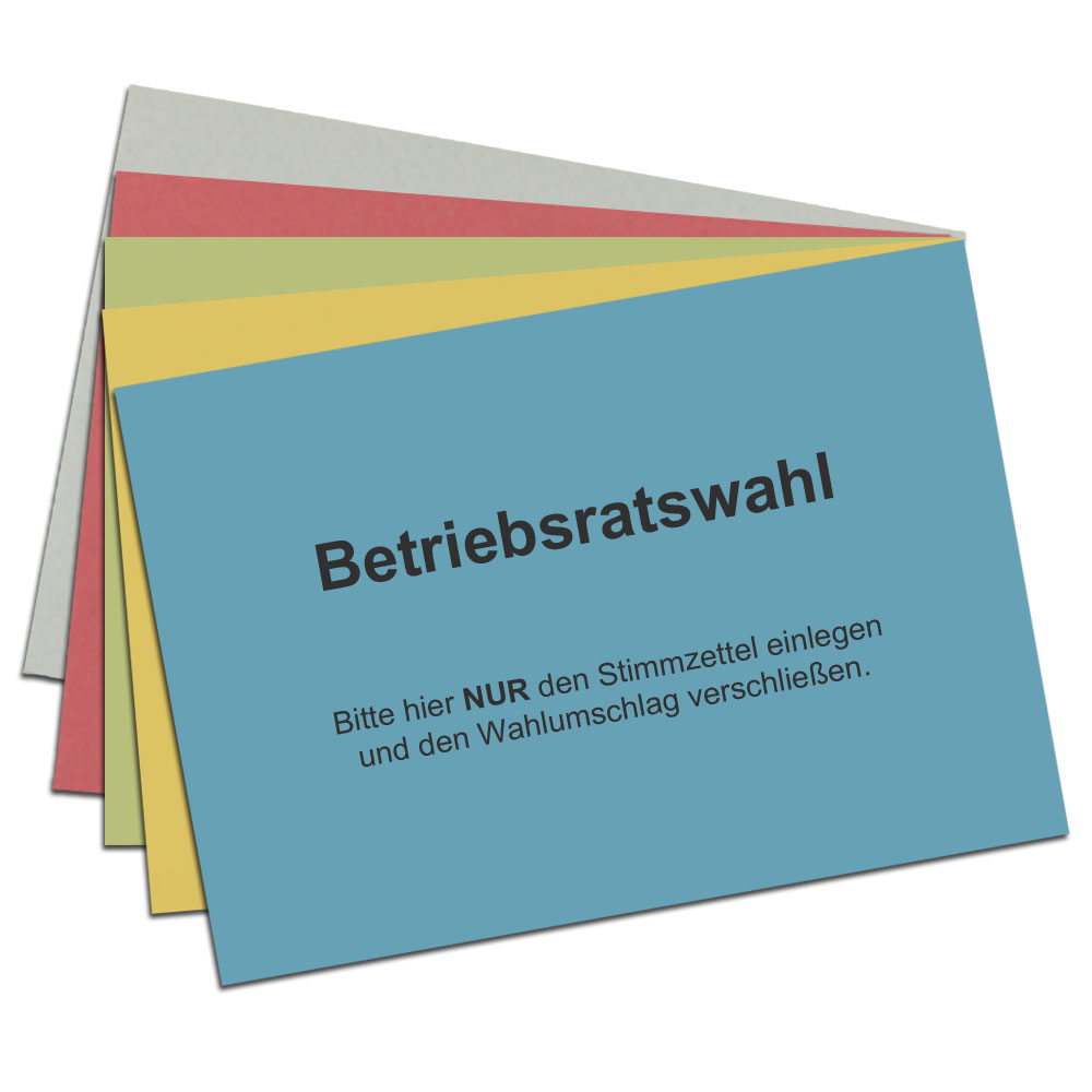 Stimmzettelumschlag „Betriebsratswahl“
